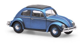 Busch 52996 - H0 - VW Käfer Oval - metallic blau